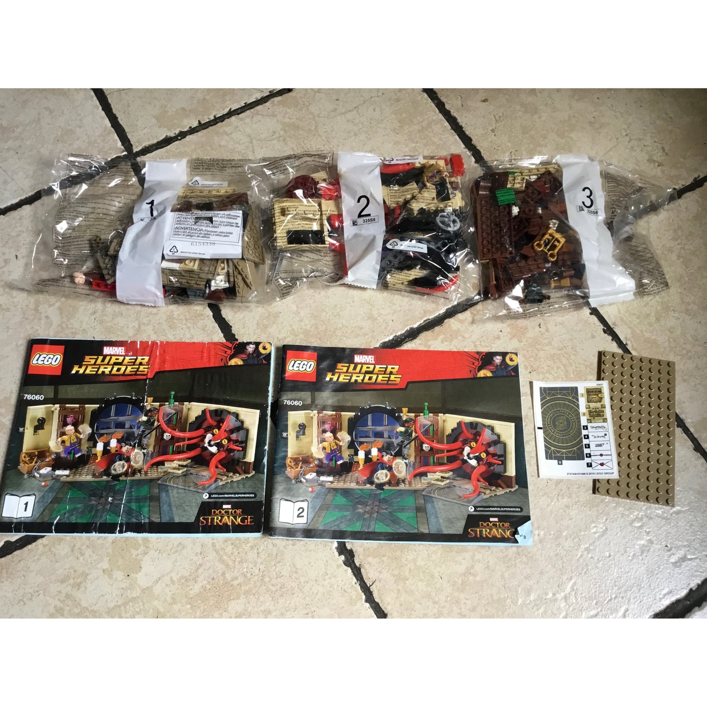 LEGO 76060 Dr Strange und sein Sanctum Sanctorum Wasserschaden
