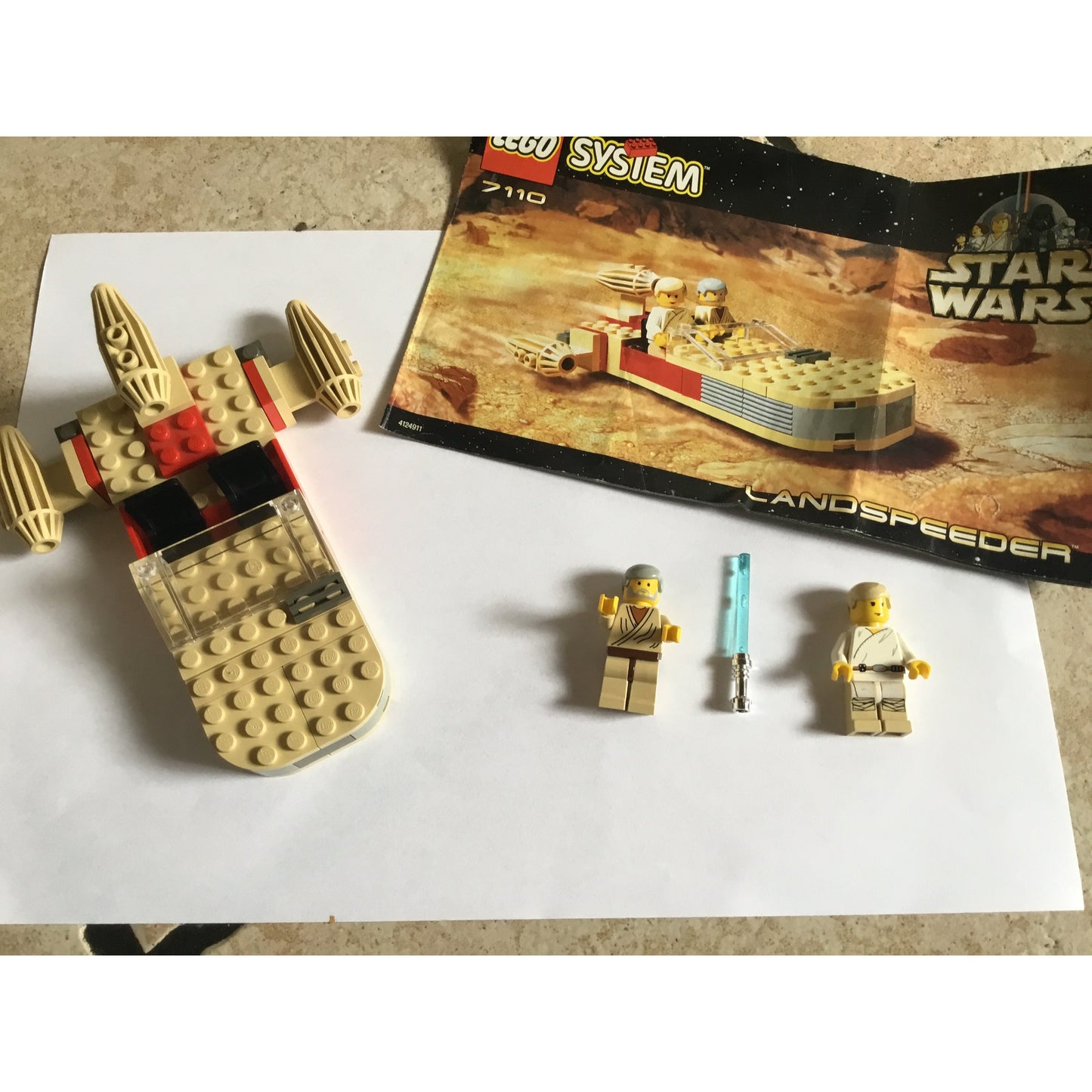 LEGO 7110 Landspeeder von 1999 RARITÄT gebraucht