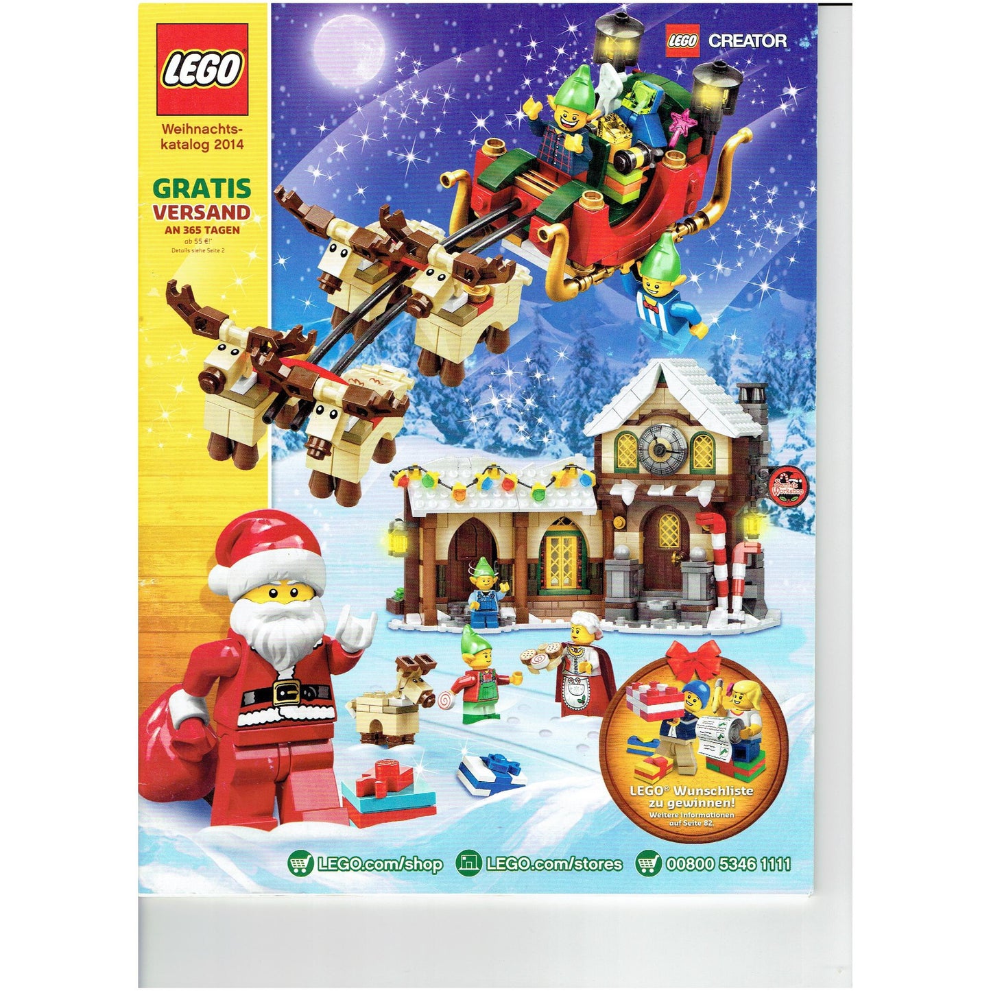 LEGO Katalog Weihnachten 2014