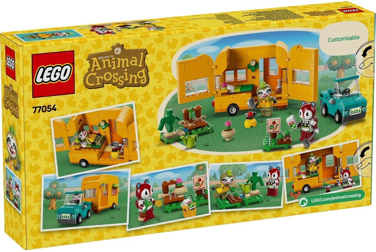 LEGO 77054 Animal Crossing Gerds Wohnwagen & Gärtnerei