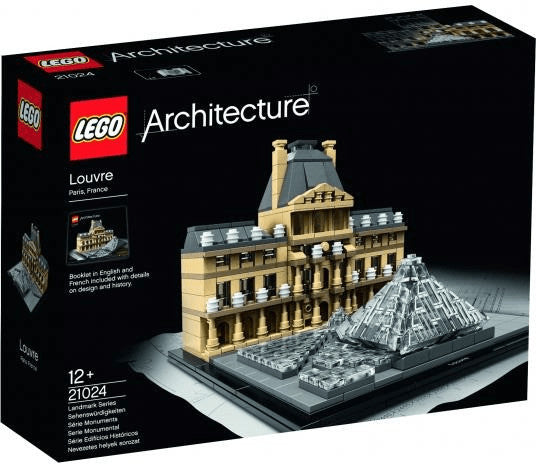 LEGO 21024 Architecture Louvre sehr selten