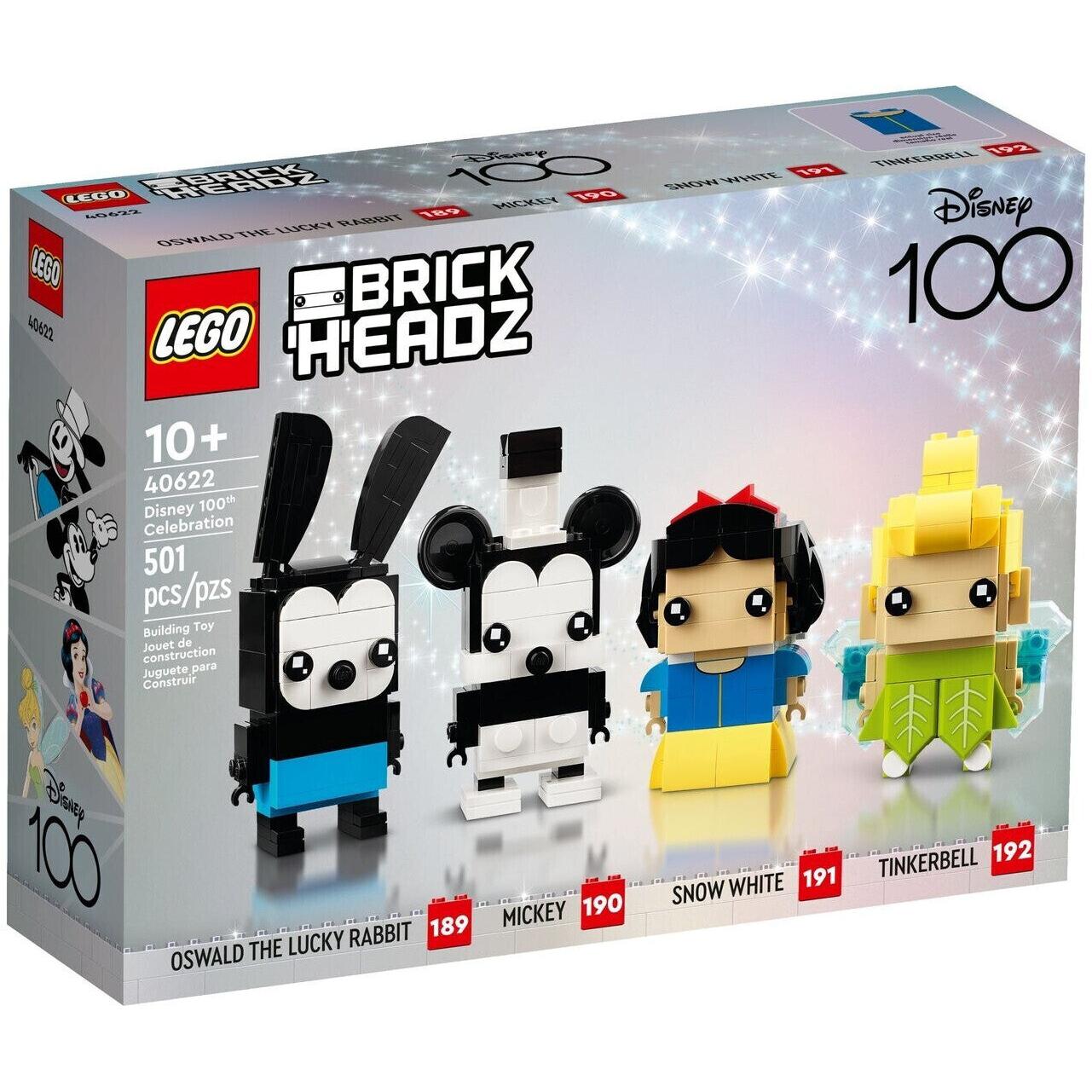 LEGO 40622 BrickHeadz 100jähriges Disney Jubiläum