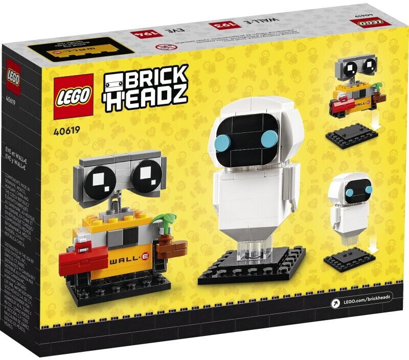 LEGO 40619 BrickHeadz EVE und Wall-E