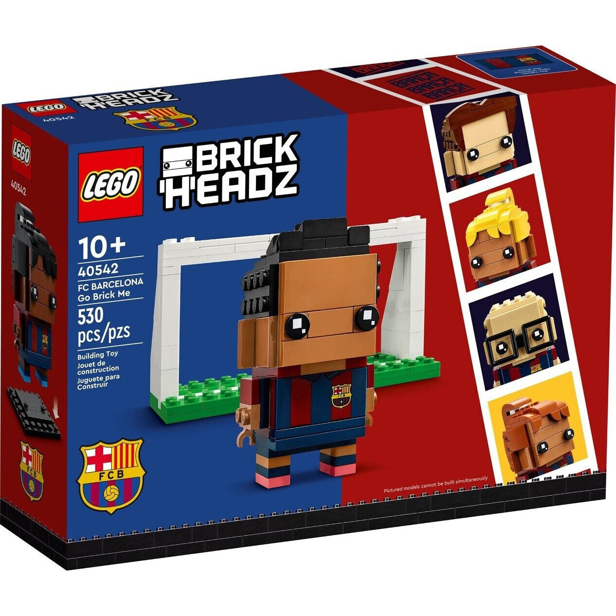 LEGO 40542 BrickHeadz FC Barcelona : Go Brick me