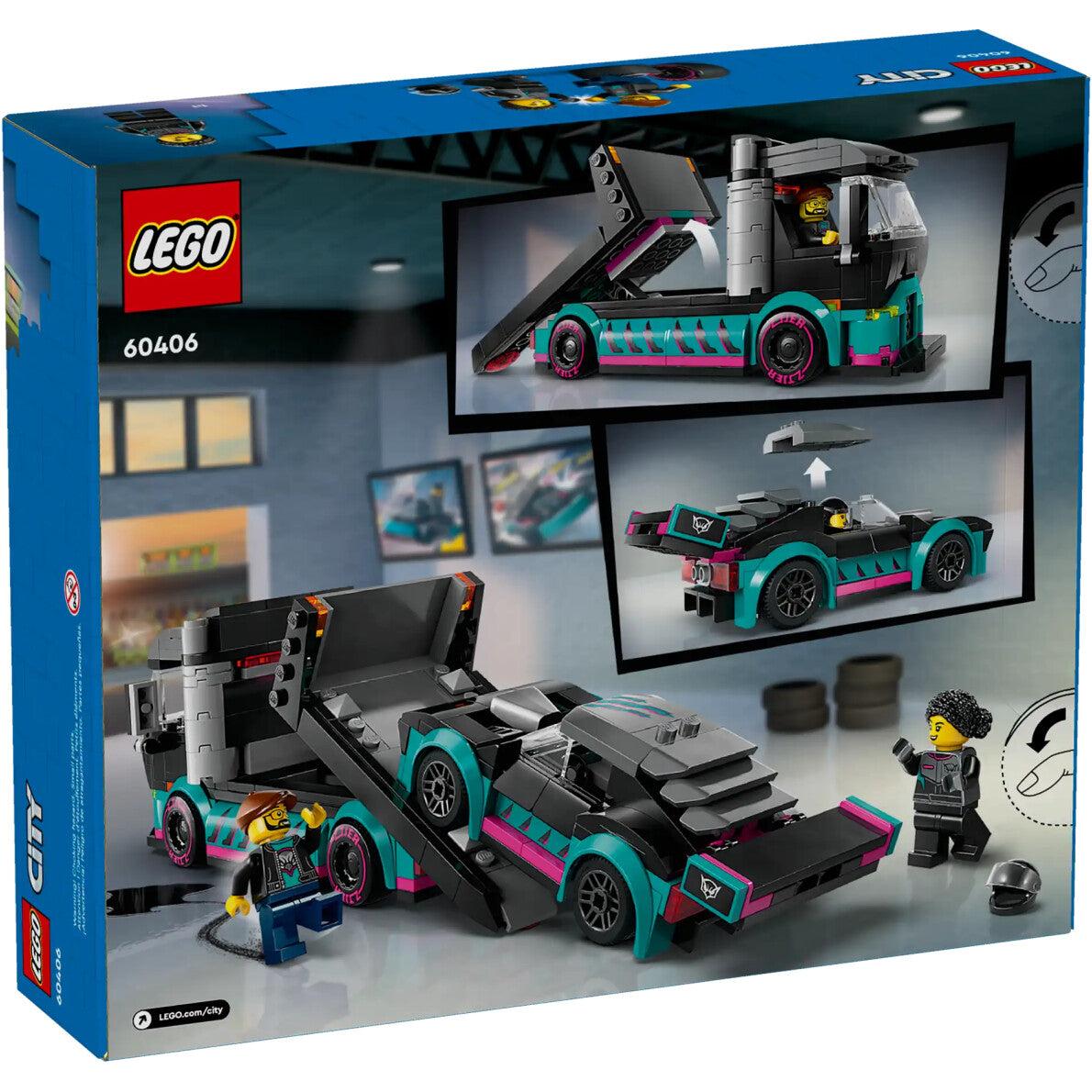 LEGO 60406 City Autotransporter mit Rennwagen