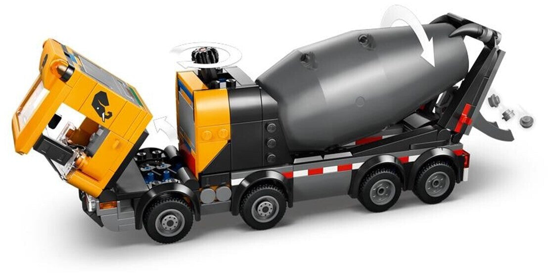 LEGO 60478 City Betonmischer