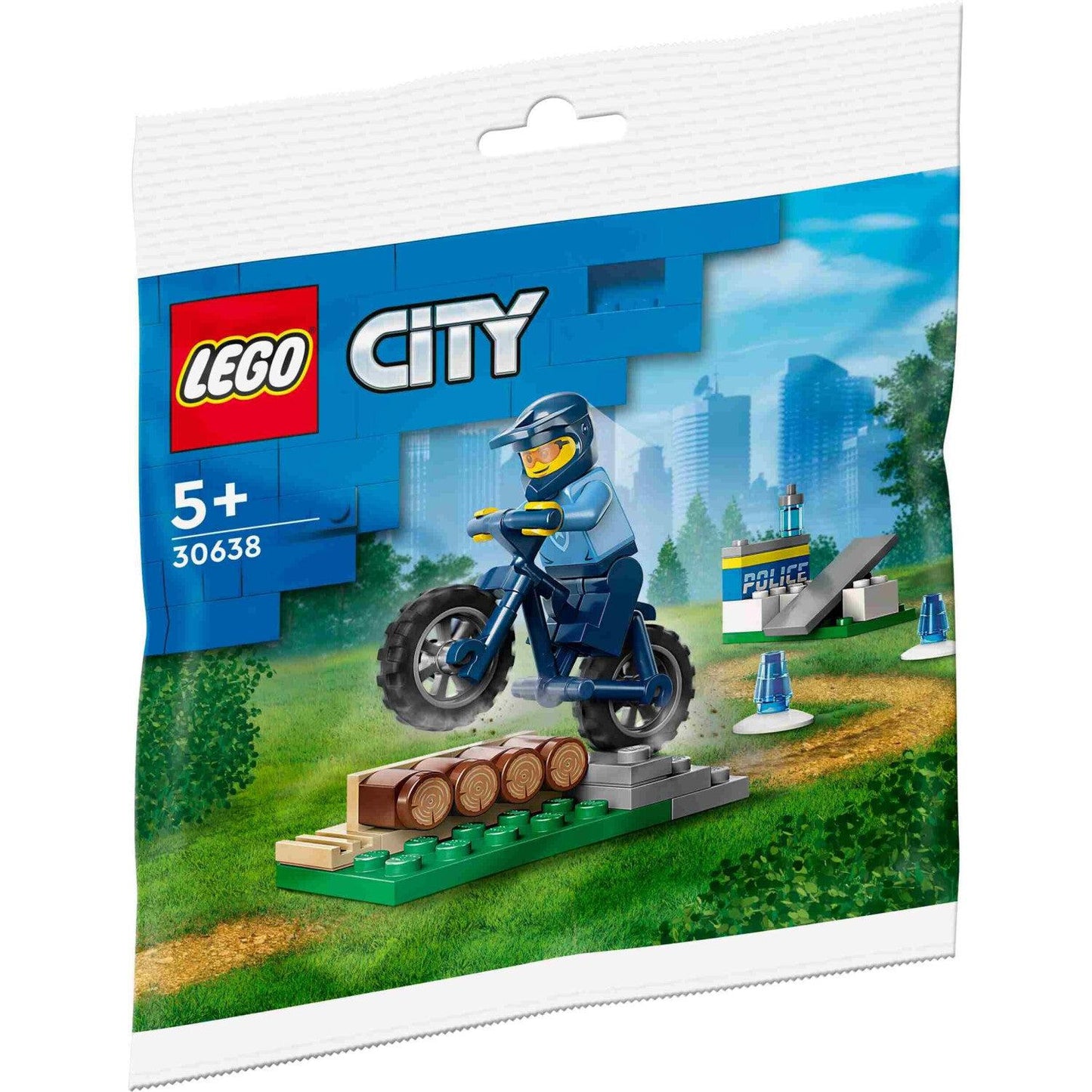 LEGO 30638 City Polybag Fahrradtraining der Polizei