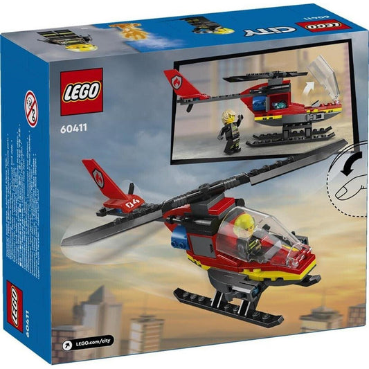 LEGO 60411 City Feuerwehrhubschrauber
