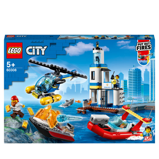 LEGO 60308 City Polizei und Feuerwehr im Küsteneinsatz