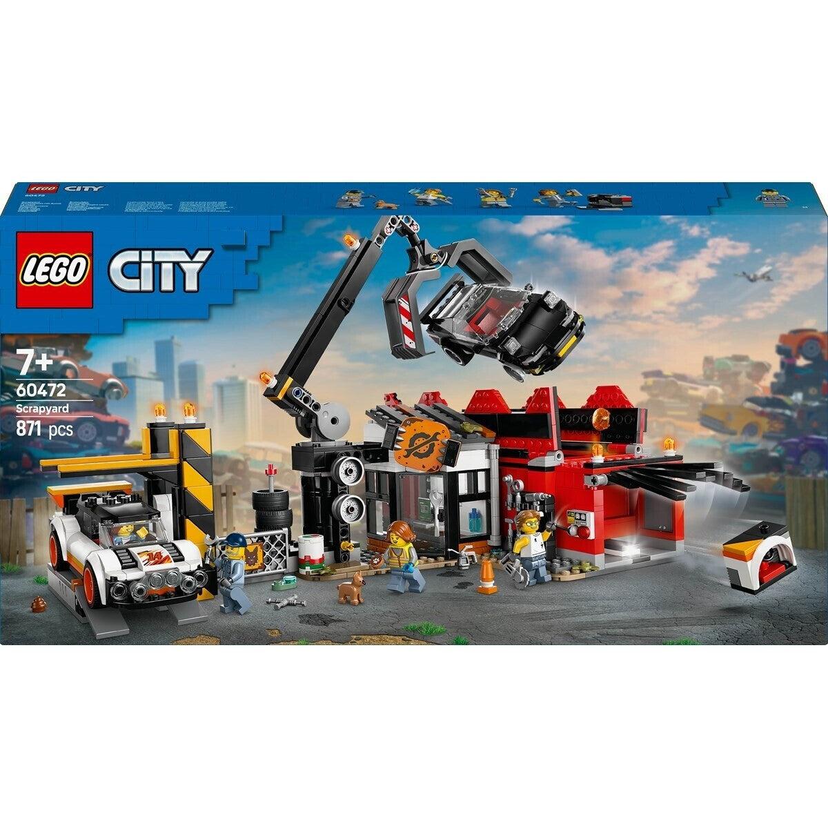 LEGO 60472 City Schrottplatz mit Autos
