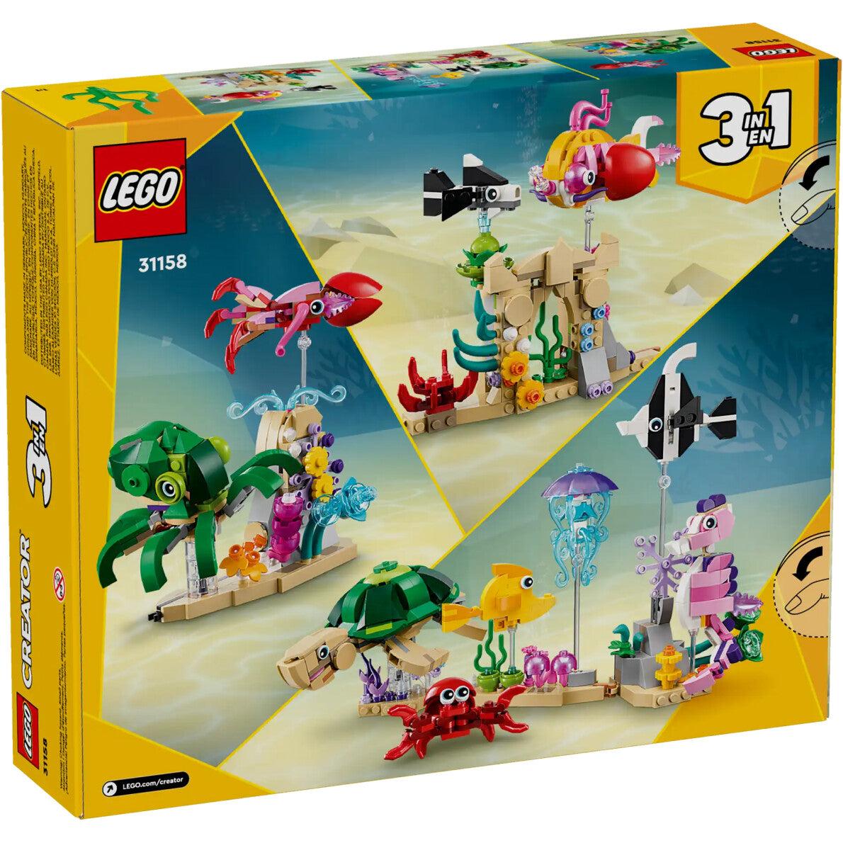LEGO 31158 Creator 3 in 1 Meerestiere
