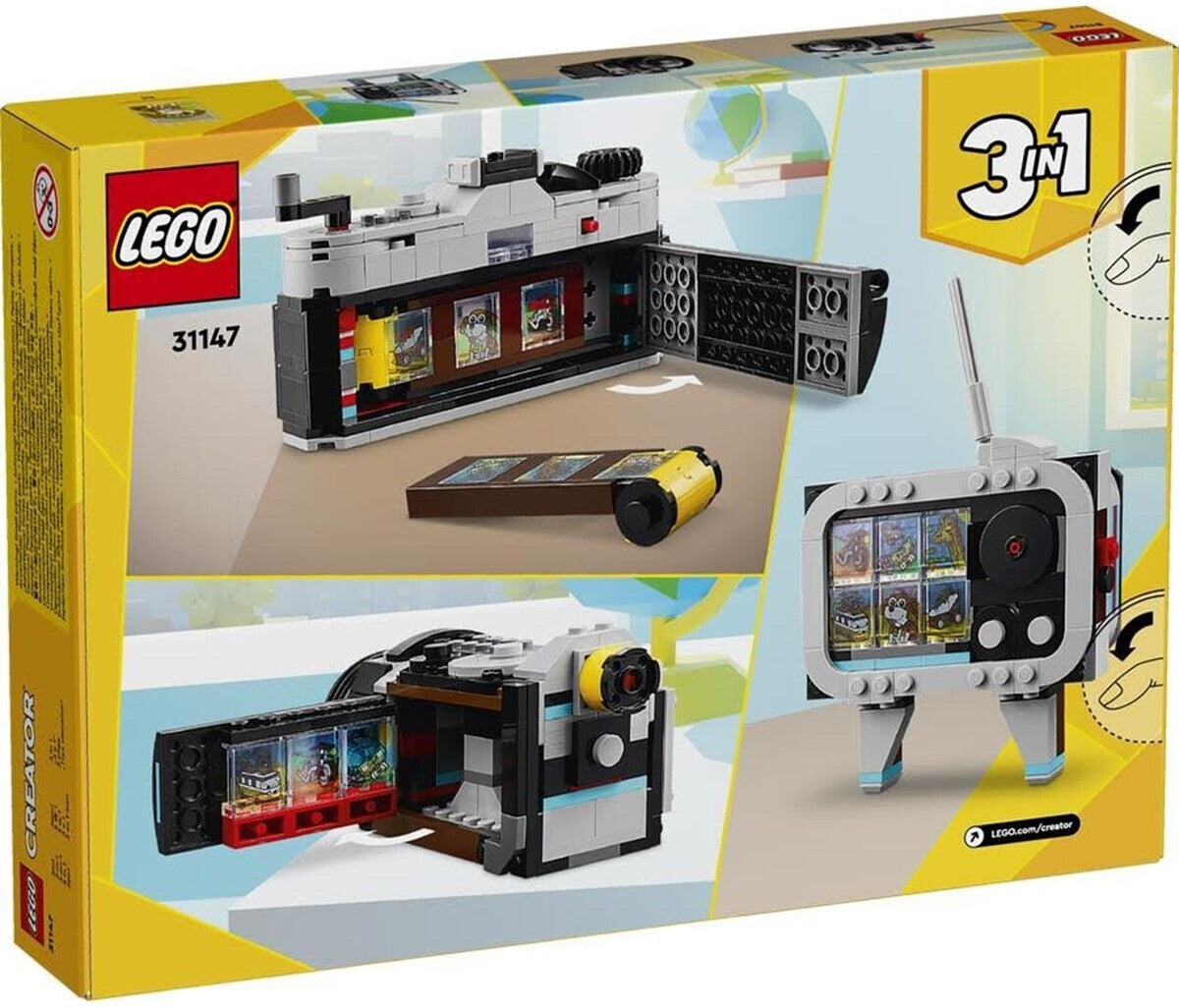 LEGO 31148 Creator 3in1 Retro Kamera