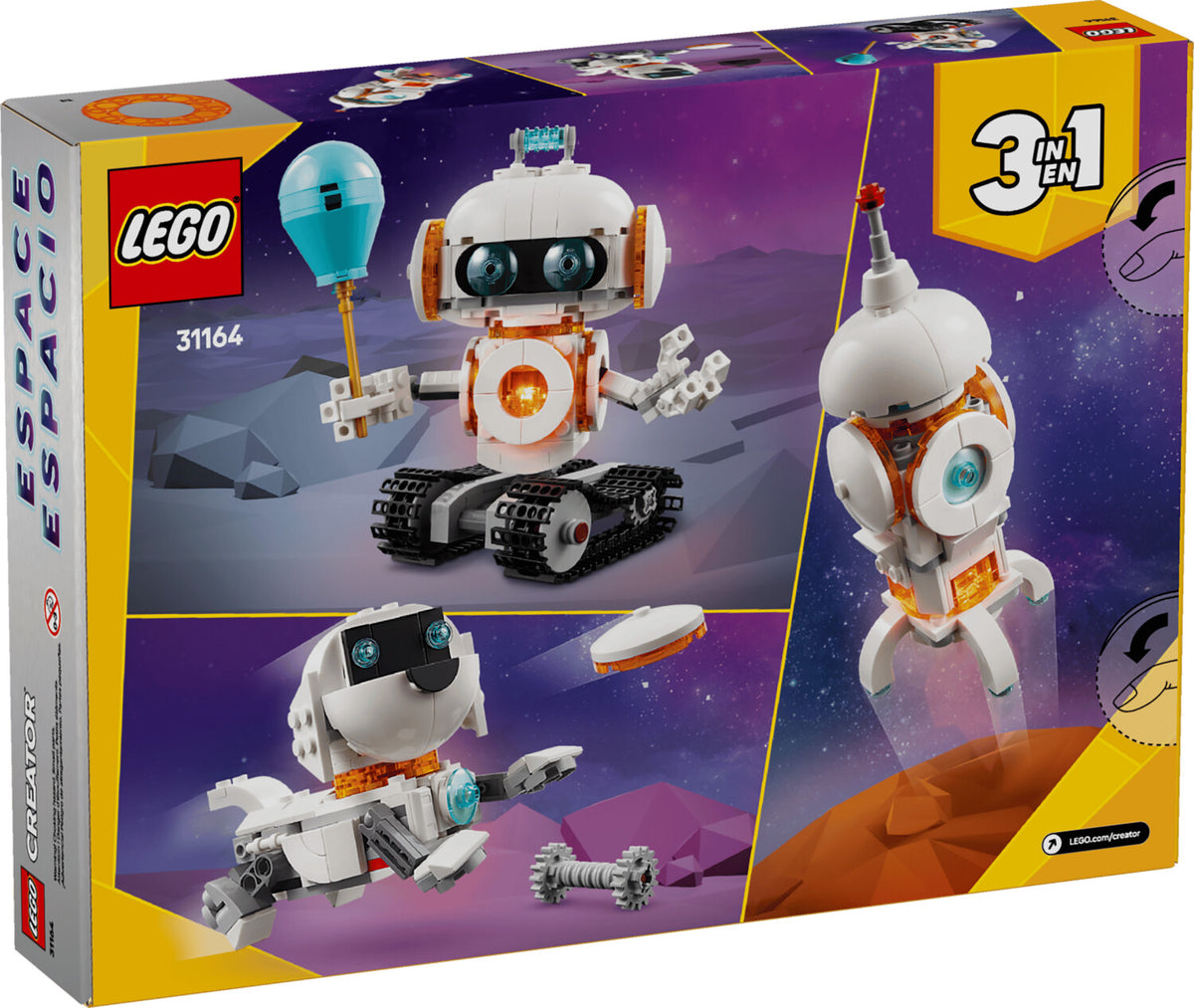 LEGO 31164 Creator 3in1 Weltraumroboter