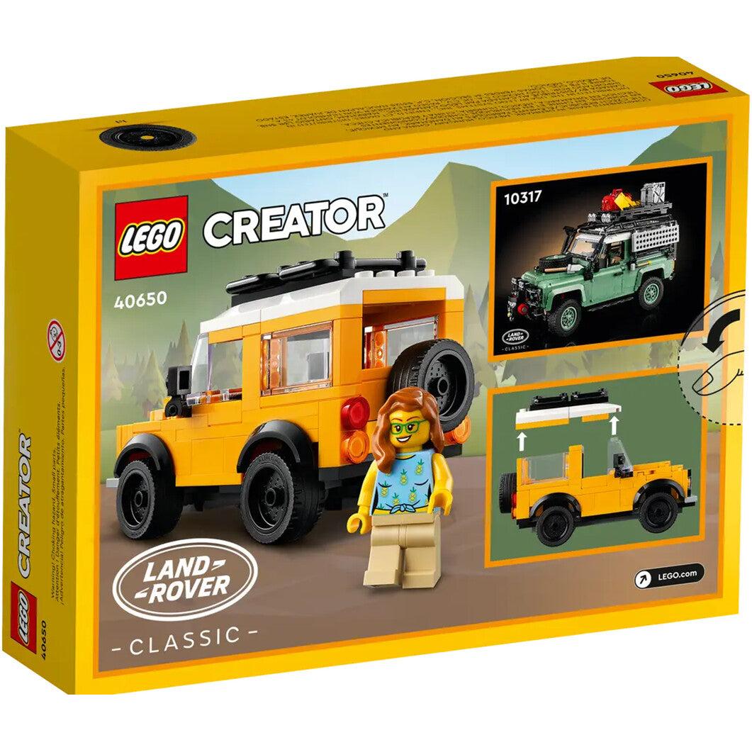 LEGO 40650 Creator Klassischer Land Rover Defender