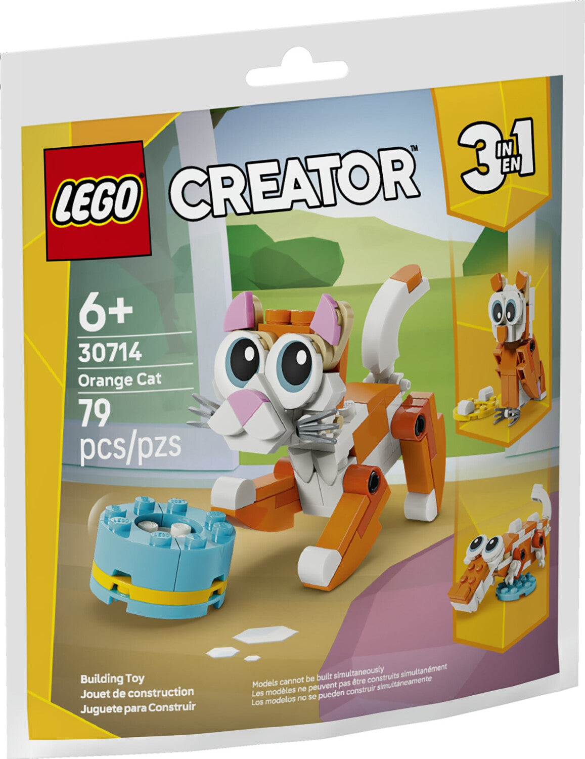 LEGO 30714 Creator 3in1 Orange Katze Polybag / Paperbag