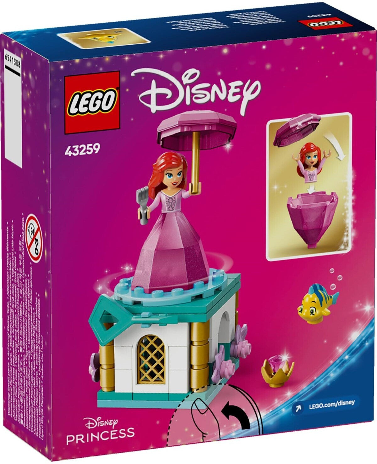 LEGO 43259 Disney Arielle Spieluhr