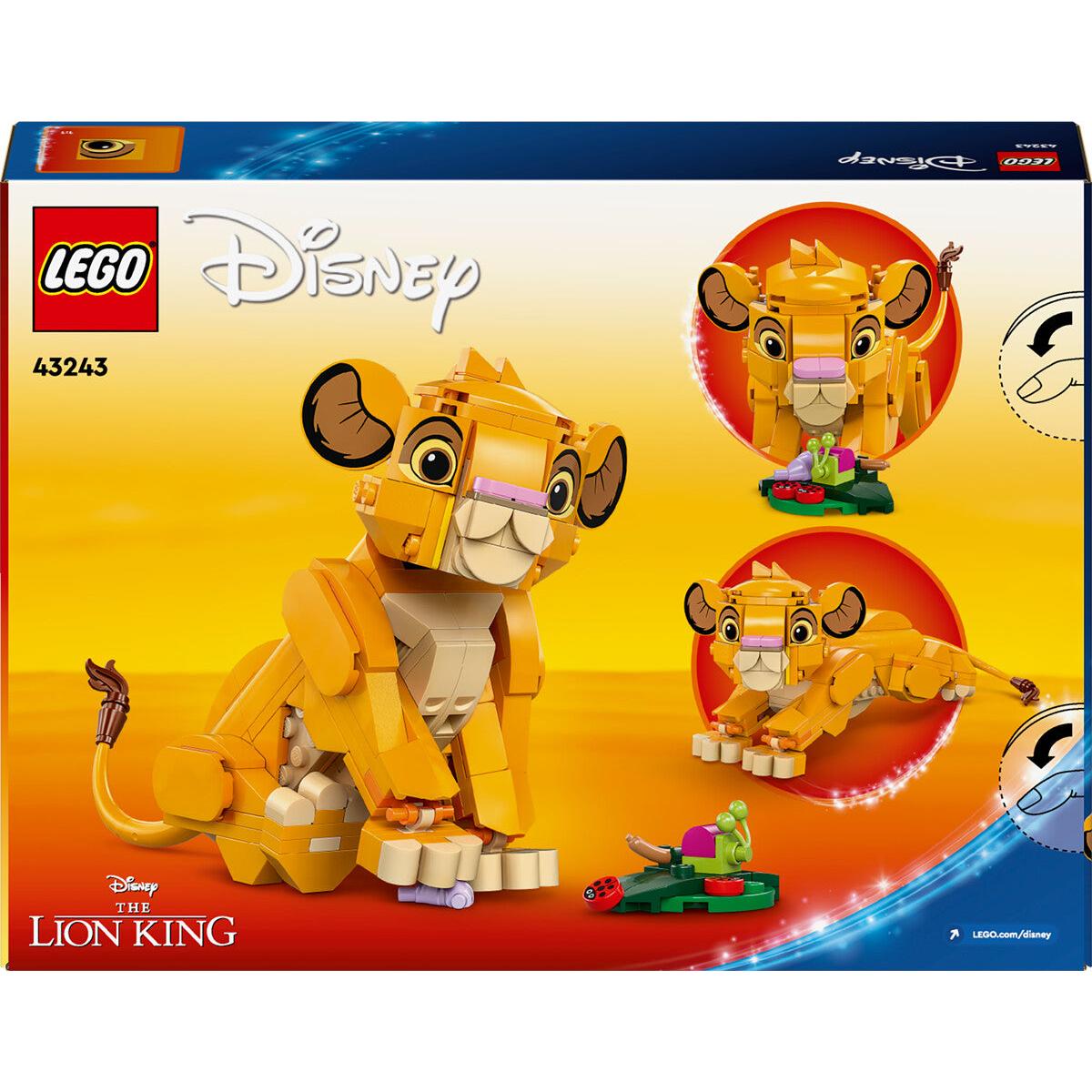 LEGO 43243 Disney Simba, das Löwenjunge des Königs