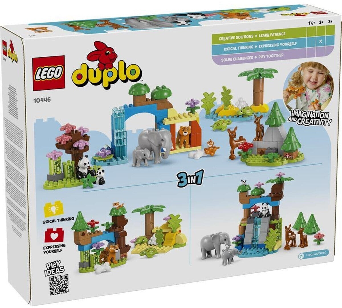 LEGO 10446 Duplo 3in1 Wildtier-Familien