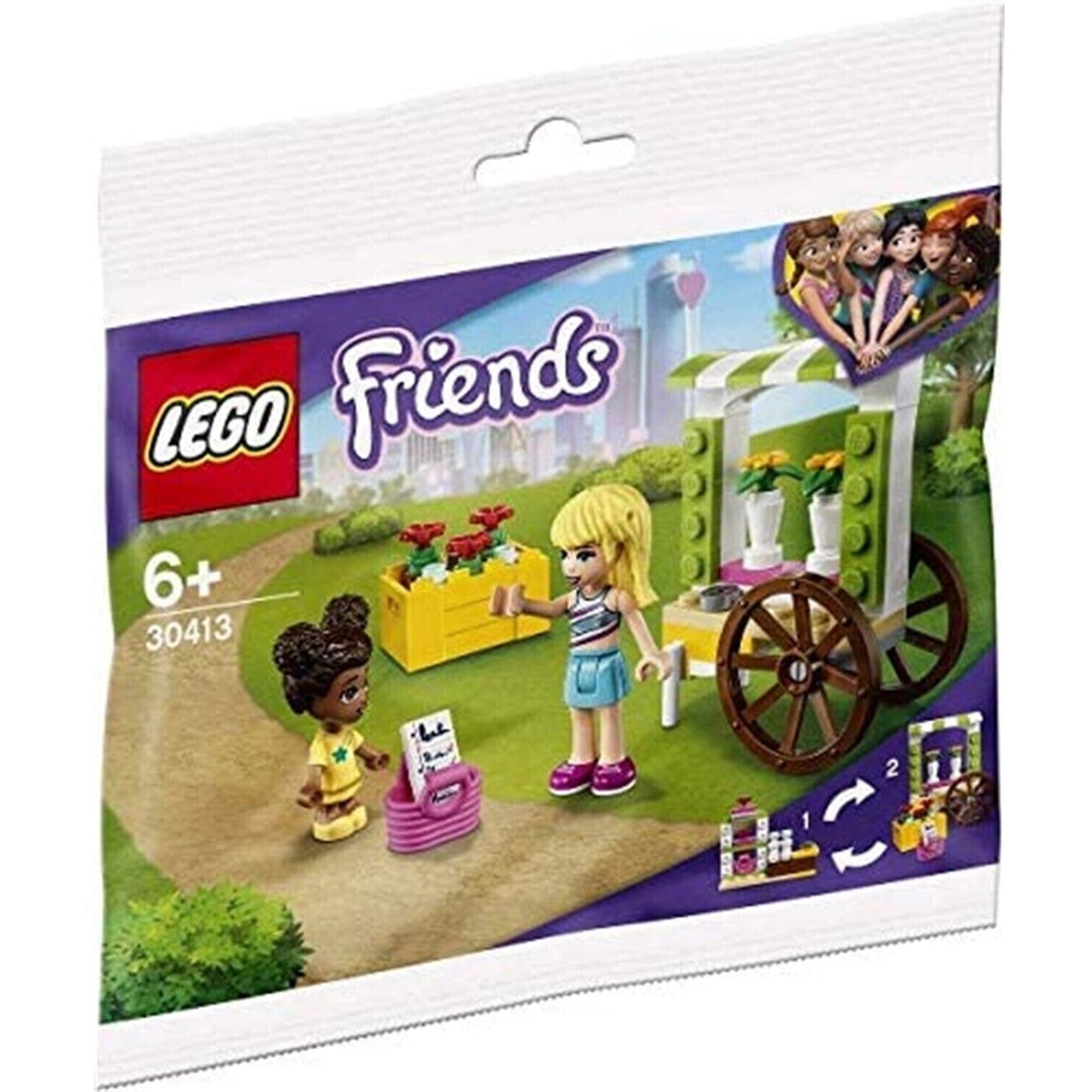 LEGO 30413 Friends Polybag Blumenwagen