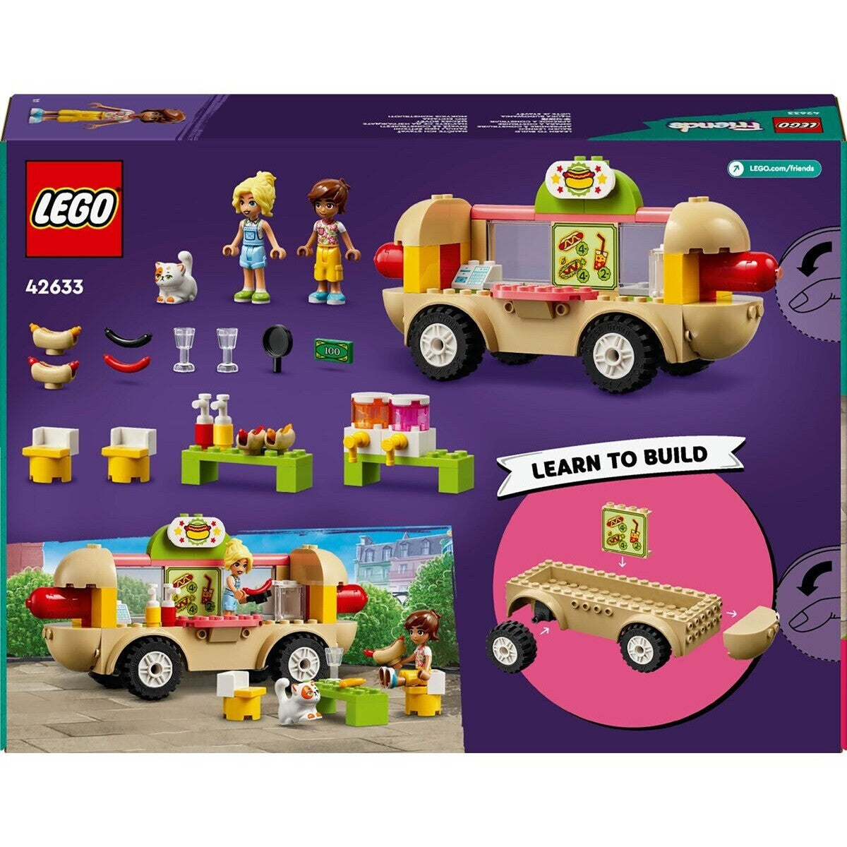 LEGO 42633 Friends Hotdog Truck ab 4+