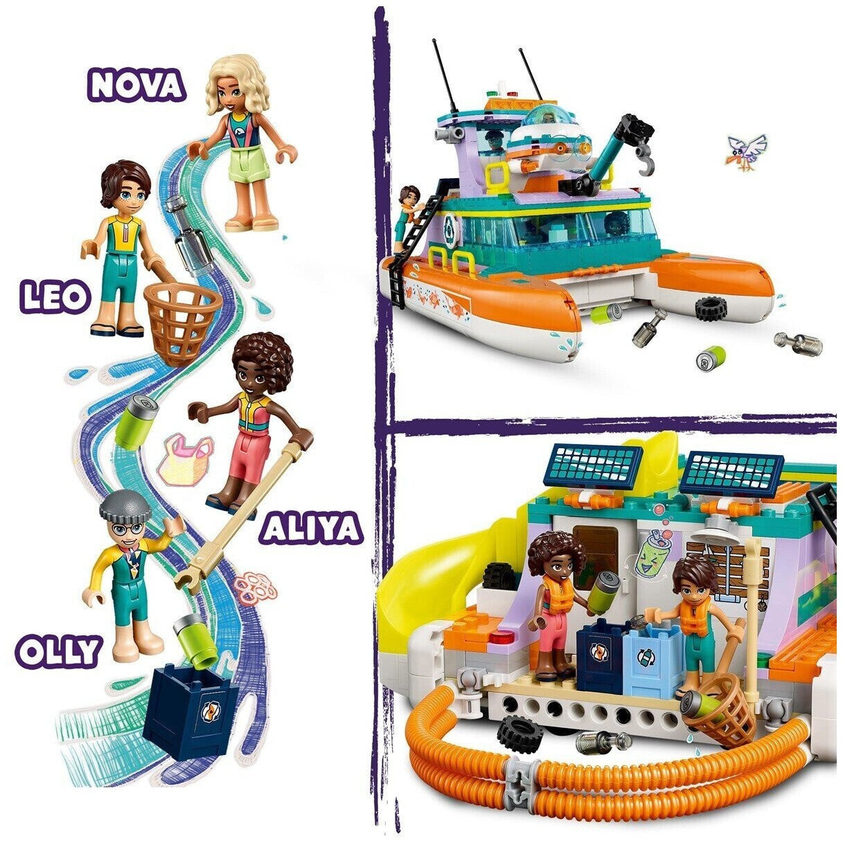 LEGO 41734 Friends Seerettungsboot