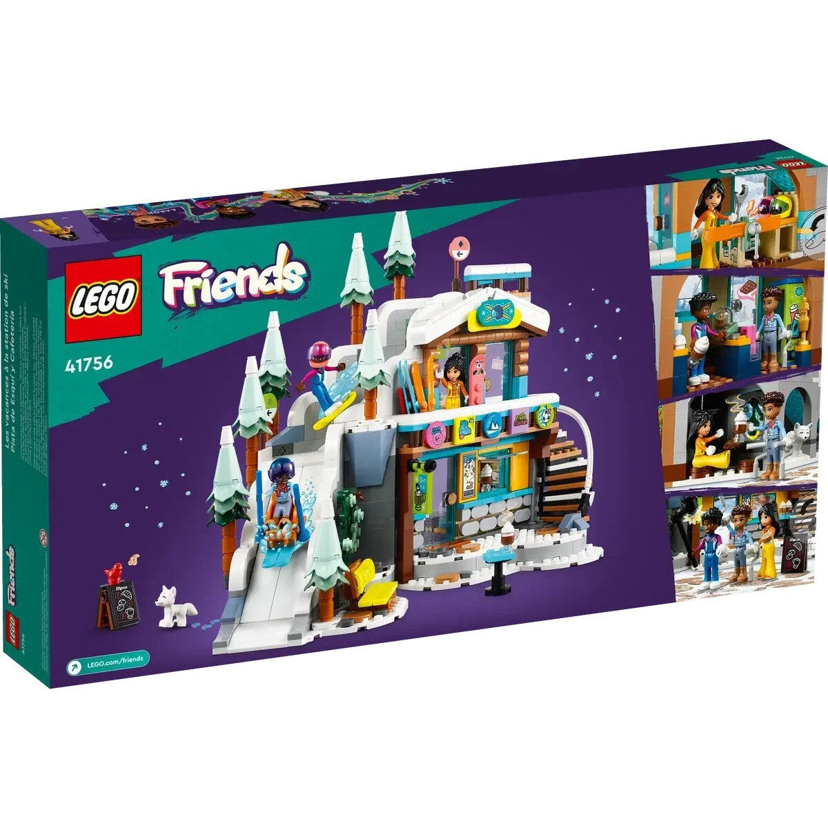 LEGO 41756 Friends Skipiste und Café