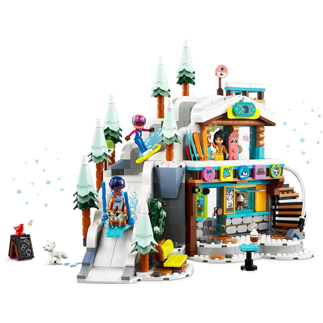 LEGO 41756 Friends Skipiste und Café