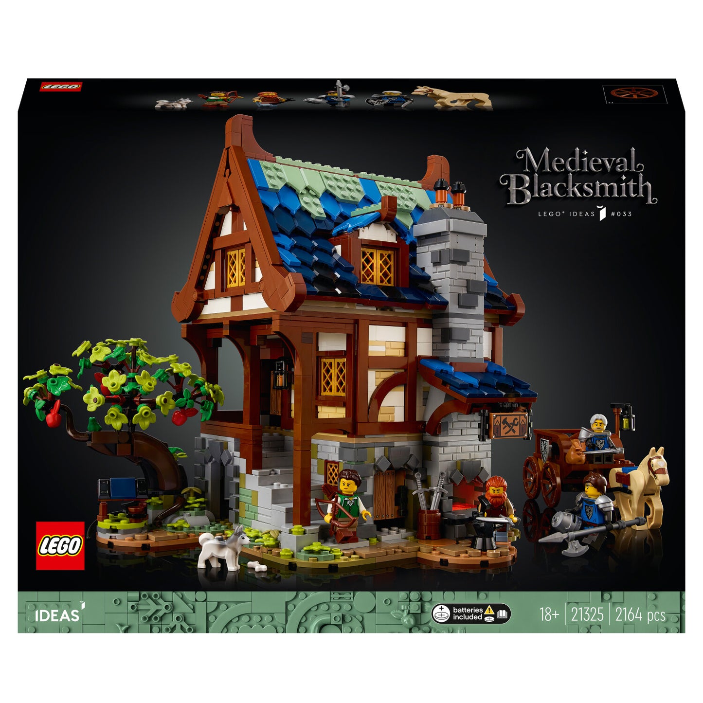LEGO 21325 Ideas Mittelalterliche Schmiede