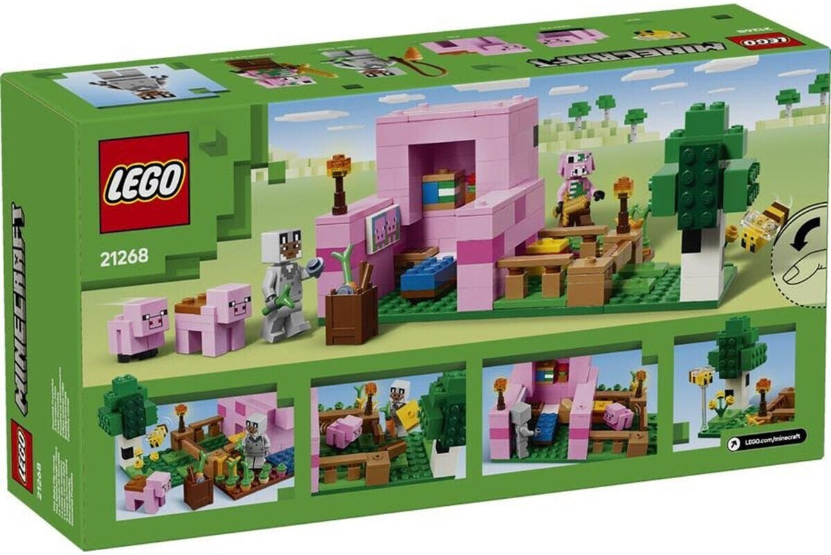 LEGO 21268 Minecraft Das Babyschwein-Haus