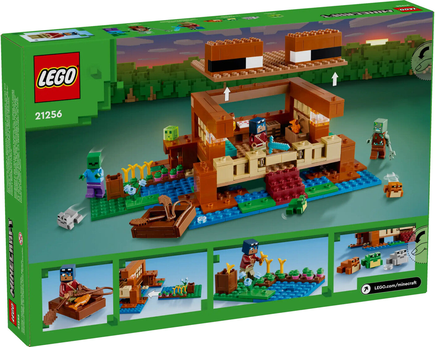 LEGO 21256 Minecraft Das Froschhaus