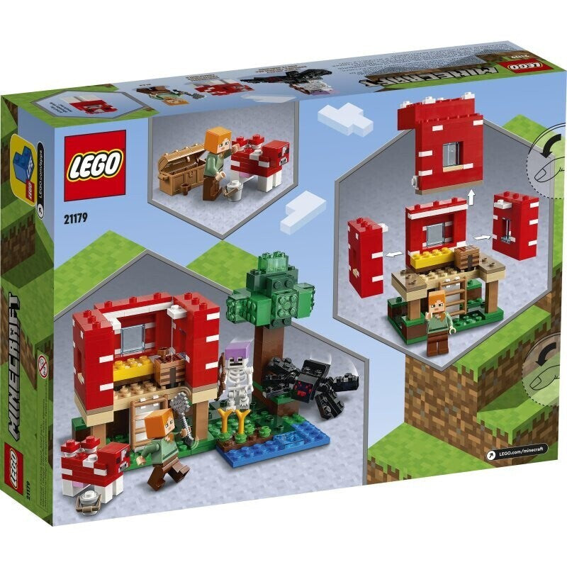 LEGO 21179 Minecraft Das Pilzhaus Rarität