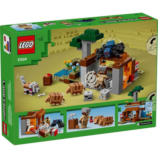 LEGO 21269 Minecraft Die Expedition zur Gürteltiermine