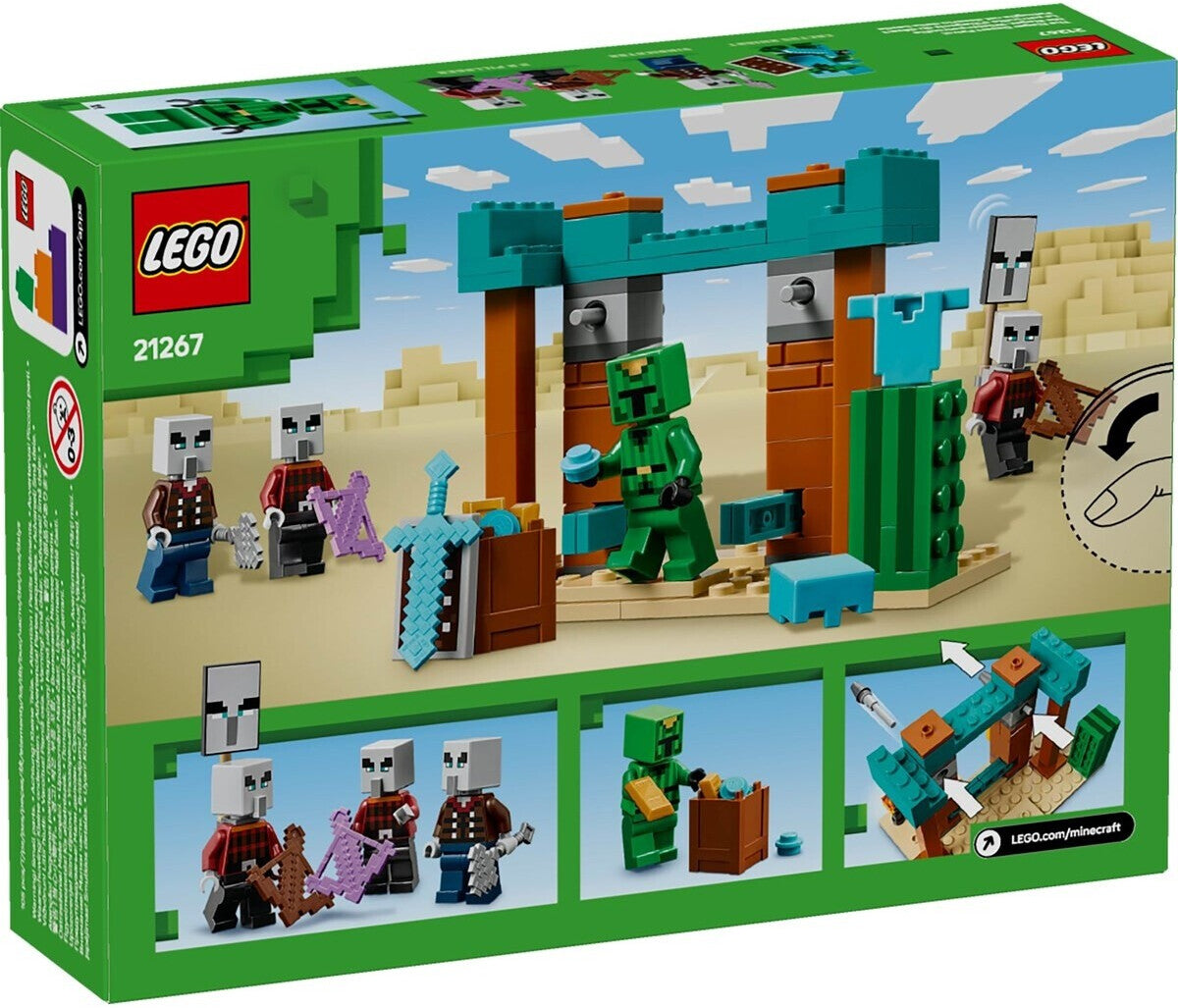 LEGO 21267 Minecraft Die Illager Wüstenpatrouille