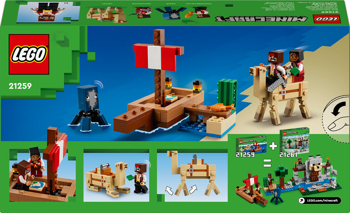 LEGO 21259 Minecraft Die Piratenschiffreise