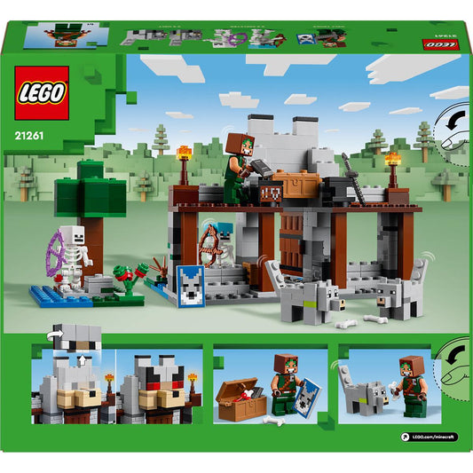 LEGO 21261 Minecraft Die Wolfsfestung