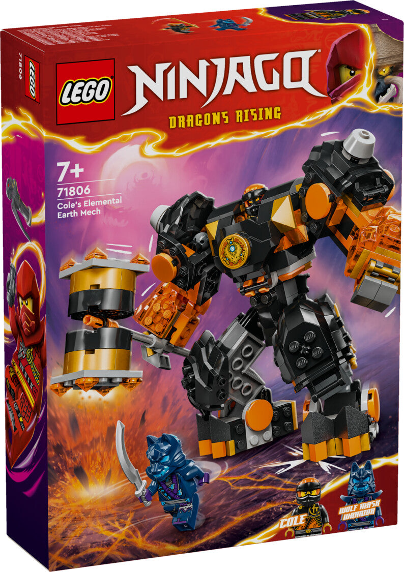 LEGO 71806 Ninjago Coles Erdmech