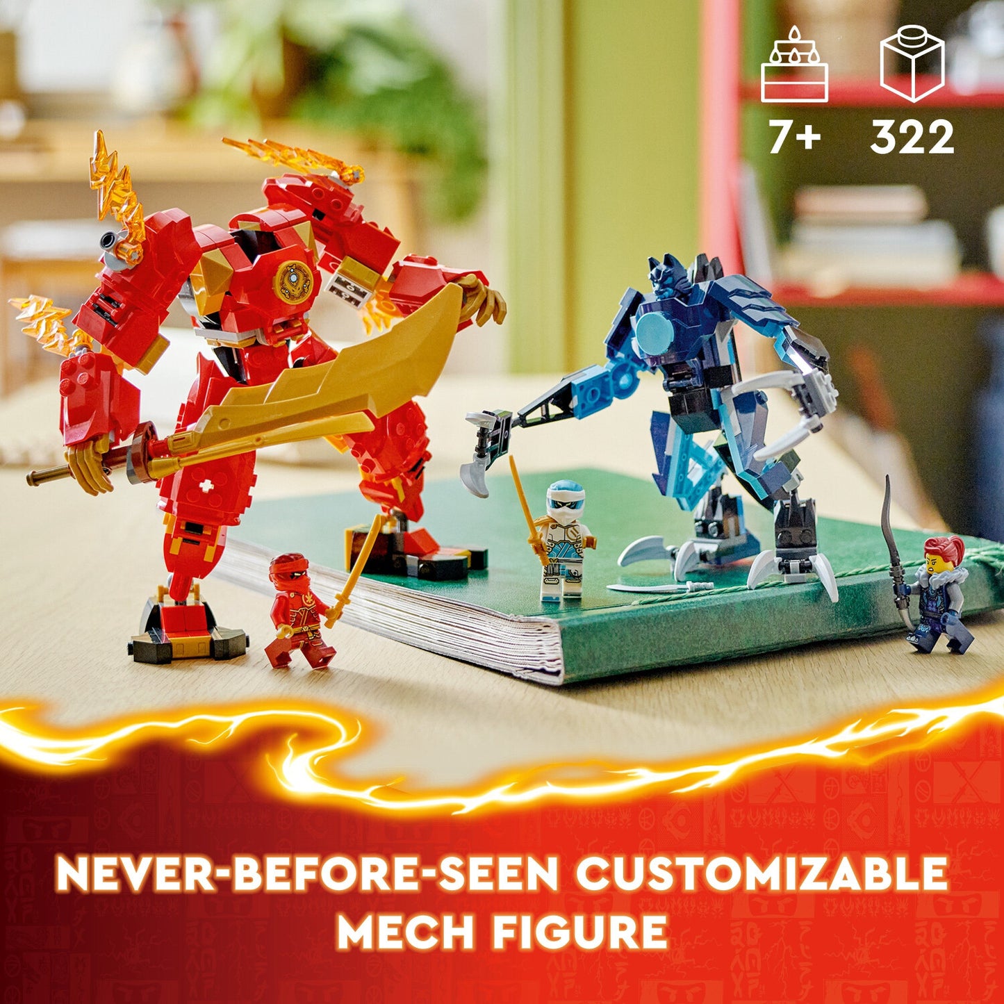 LEGO 71808 Ninjago Kais Feuermech