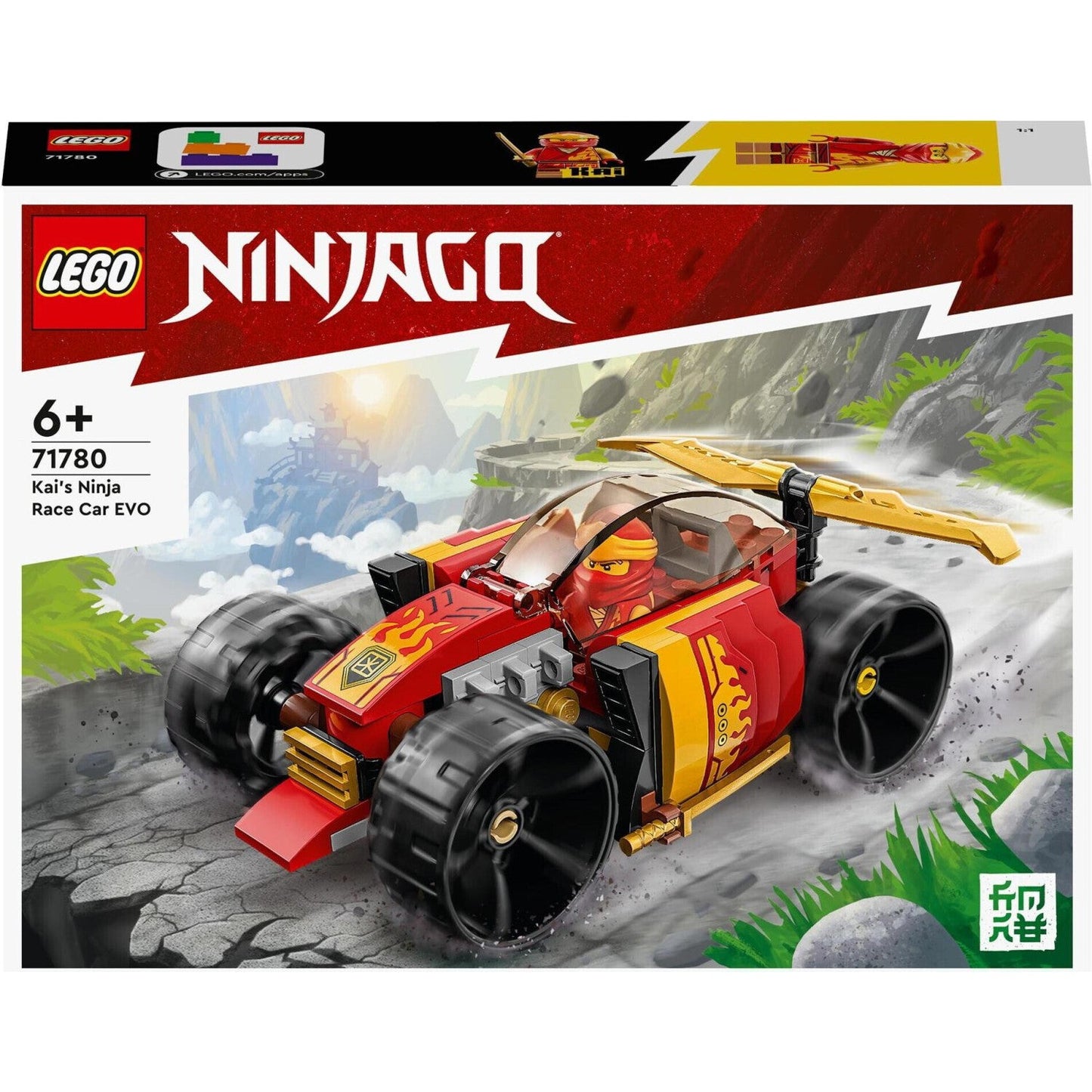 LEGO 71780 Ninjago Kais Ninja-Rennwagen EVO