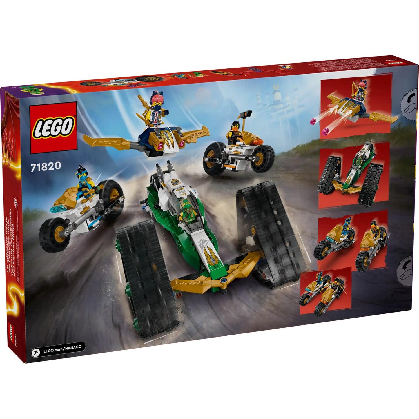 LEGO 71820 Ninjago Kombi-Raupe des Ninja-Teams