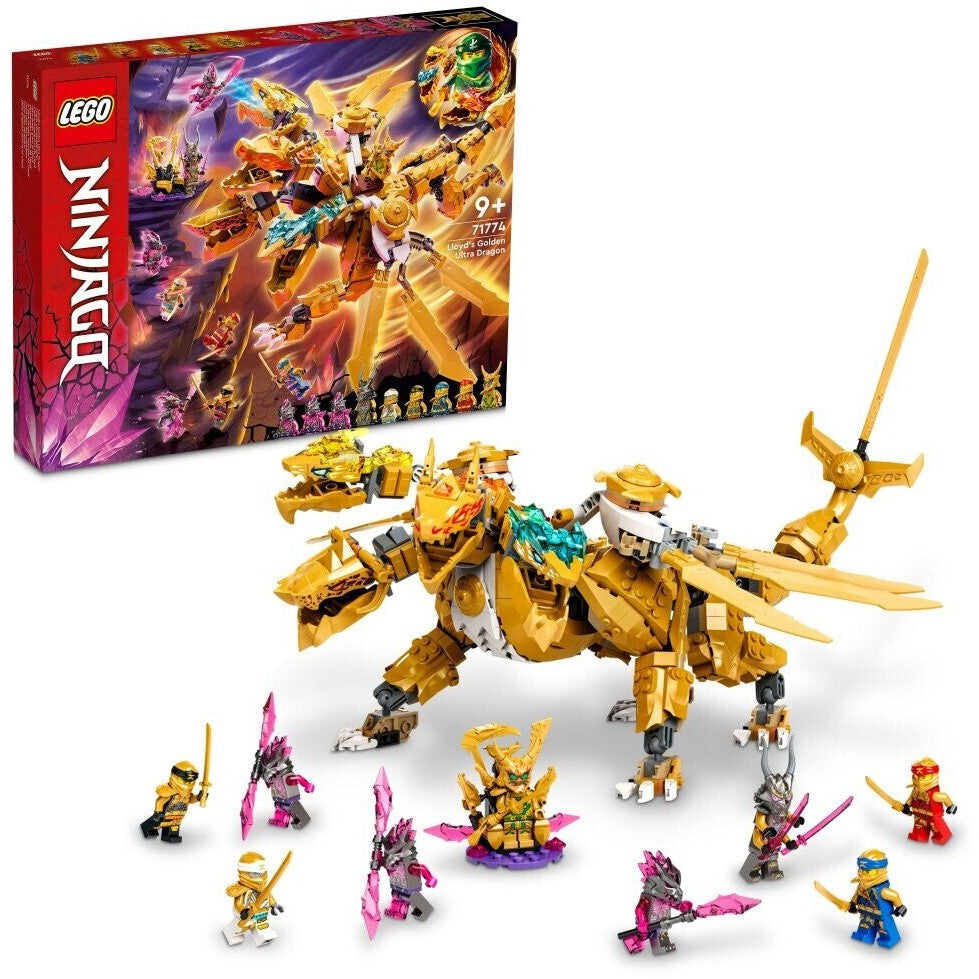 LEGO 71774 Ninjago Lloyds Ultragolddrache