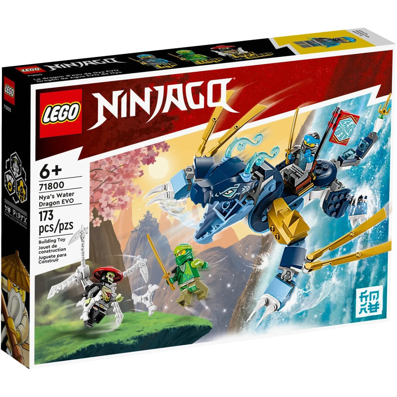 LEGO 71800 Ninjago Nyas Wasserdrache EVO Rarität