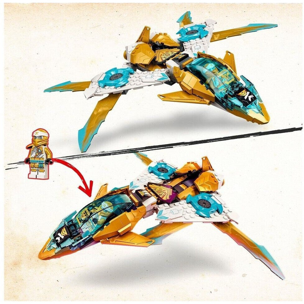 LEGO 71770 Ninjago Zanes Golddrachen-Jet