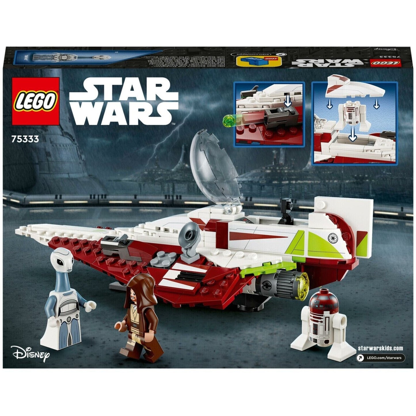 LEGO 75333 Star Wars Obi-Wan Kenobis Jedi Starfighter