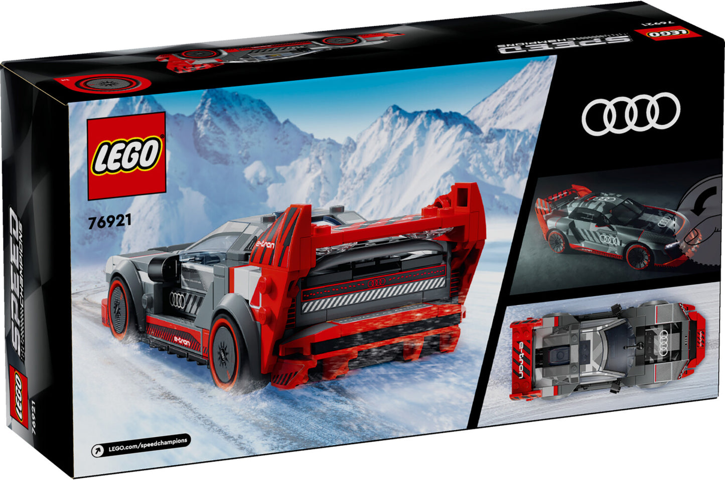 LEGO 76921 Speed Champions Audi S1 e-tron quattro Rennwagen