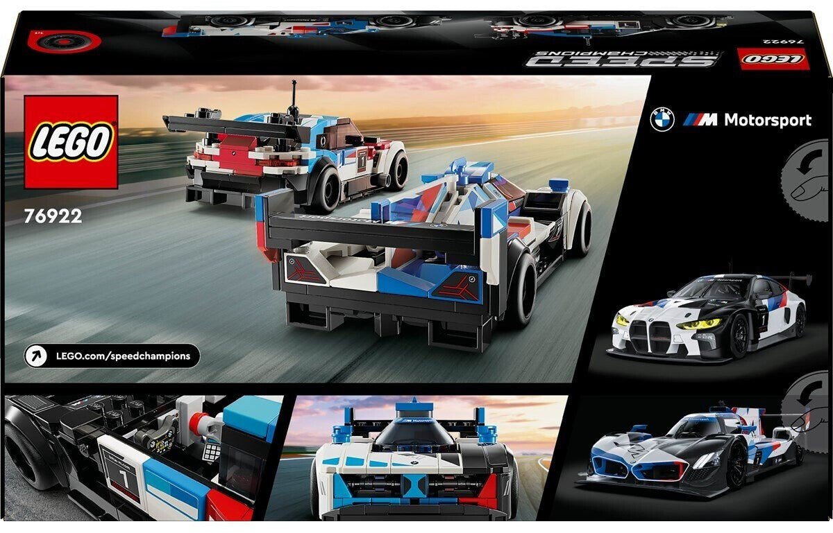 LEGO 76922 Speed Champions BMW M4 GT3 & BMW M Hybrid V8 Rennwagen