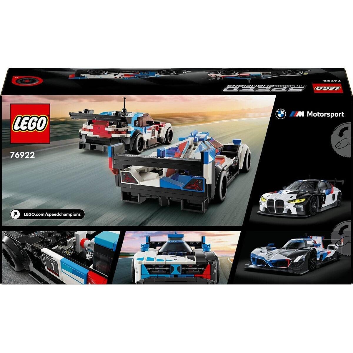 LEGO 76922 Speed Champions BMW M4 GT3 & BMW M Hybrid V8 Rennwagen