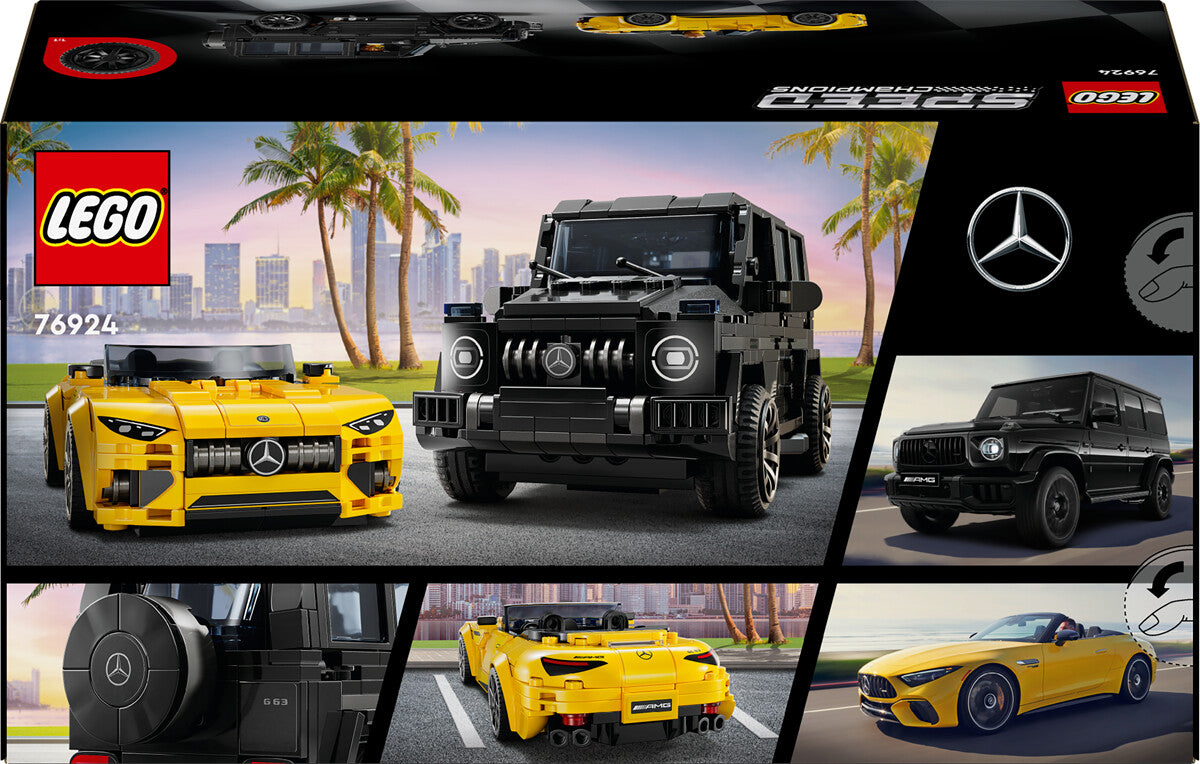 LEGO 76924 Speed Champions Mercedes AMG G63 & Mercedes AMG SL63
