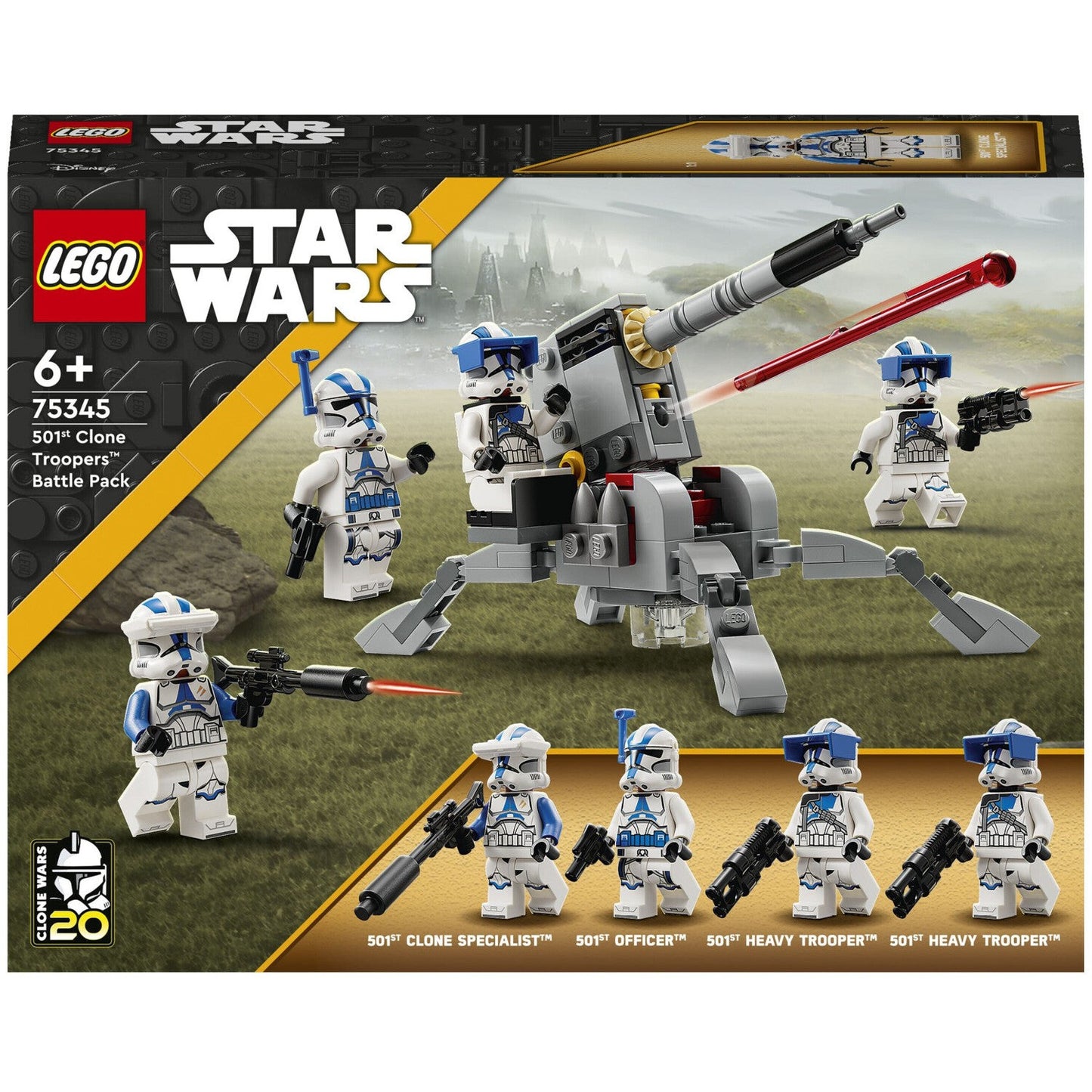LEGO 75345 Star Wars 501st Clone Troopers Battle Pack