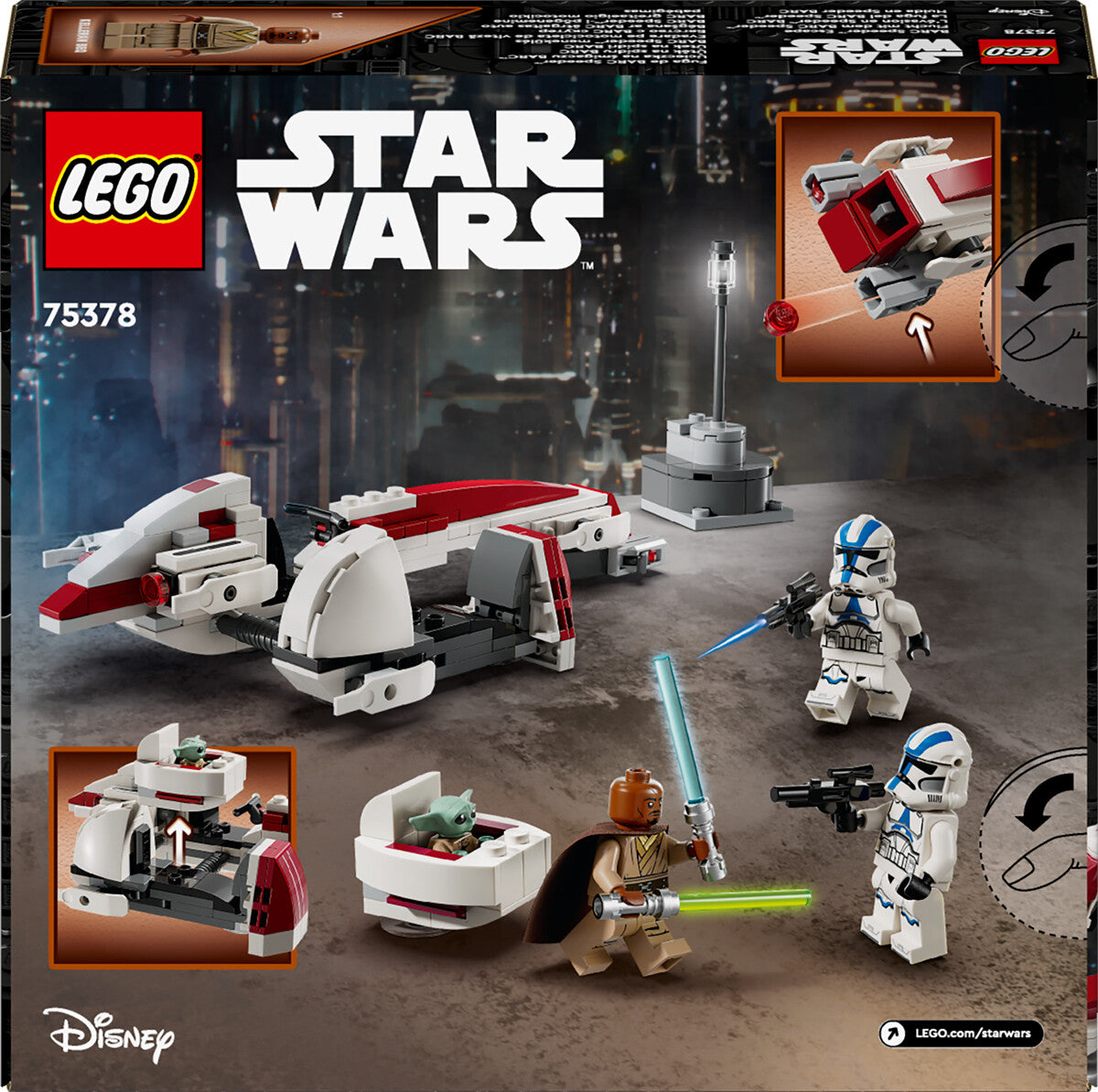 LEGO 75378 Star Wars Flucht mit dem BARC Speeder