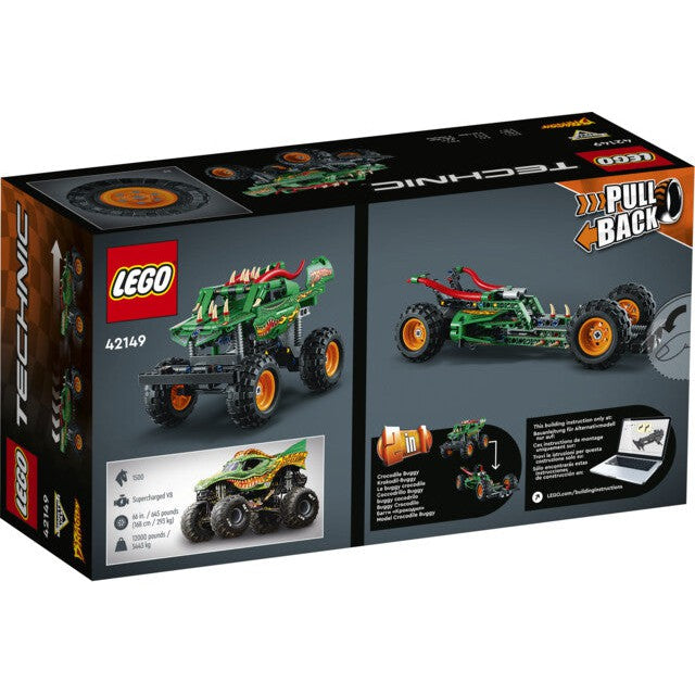 LEGO 42149 Technic Monster Jam Dragon Pull Back